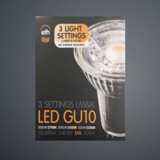 LED GU10 3-Step dim. spez.