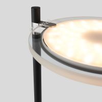 LED Stela Turound schwarz matt - Klarglas