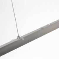Profilo LED 150 Stahl gebürstet
