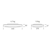 Arva Anbau 270mm schwarz 2700K Dim. (Auswahl)