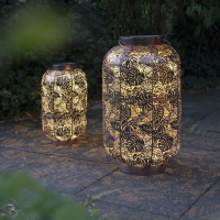 STT; Solarleuchten, Jungle Grand antic, Jungle Globe antic, Jungle Ball antic, Jungle Lantern antic, Blossom Lantern antic, Blossom Globe antic, Blossom Ball antic, Feather Lantern antic, Feather Ball  antic