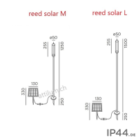 reed L solar - schwarz (Auswahl)