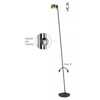 PUK! Pro 120 Floor Maxi I - nickel matt