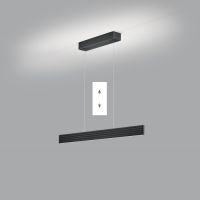 Fara 112cm EasyLift up-/down schwarz matt