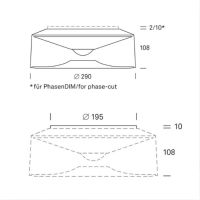 Vior bold 26/40W 60° schwarz 2700K (Auswahl)
