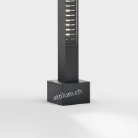 lin 40 bollard schwarz