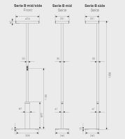 LED Homeoffice Serie B mid anthrazit
