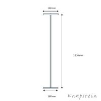Leseleuchte Tilda-S - schwarz met.