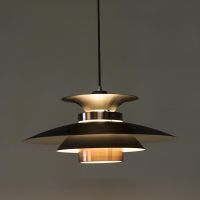 Potenza Pendel schwarz-kupfer