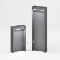 Slat Poller 40 Space grey