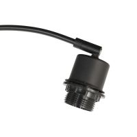 Bogenstehleuchte Sparkled 3fg schwarz matt