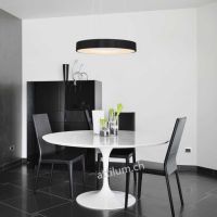 Ringlede LED 48 schwarz