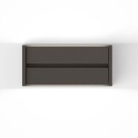 Slat 2flg cool brown