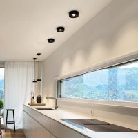 Kivo Deckenleuchte 140mm EXT grau 2700K (Auswahl)