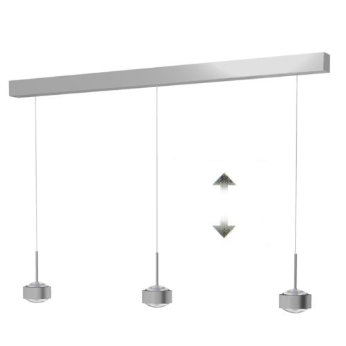 PUK! Pro Motion 80 - 3fg - chrom matt/silber