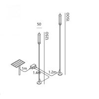 reed solar set - schwarz