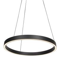 Pendelleuchte Mykty Lift - schwarz matt