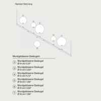 Random Stick long - black chrom - 2700K