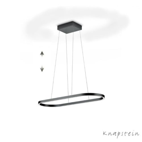 ELIN up-/down schwarz matt Easylift