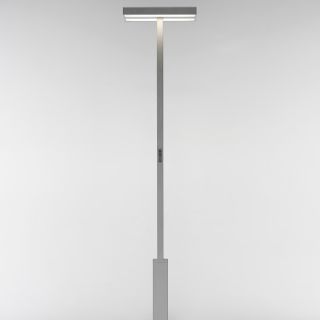 LED Homeoffice Serie B mid silber