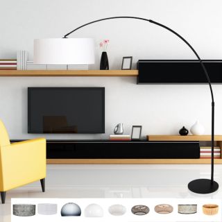 Bogenstehleuchte Sparkled light sz-matt