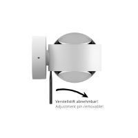 PUK! Pro Wall Ø120mm - ni/matt