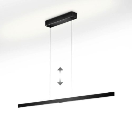 Linn EasyLift up-/down 128cm schwarz matt