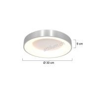 LED Dela RINGLEDE 30 alu geb.