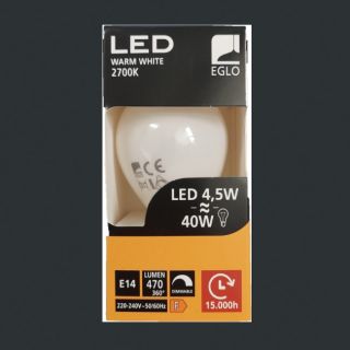 LED Kugeli 4.5W matt dim.