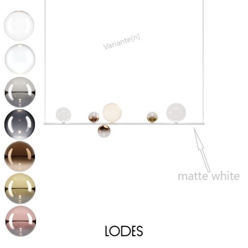 Random Stick long - weiss matt - 2700K