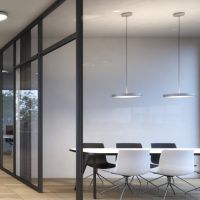 Arva Pendel 440mm schwarz 2700K