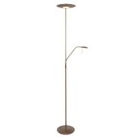 LED Stela Zodiac bronce gebürstet + Lesearm