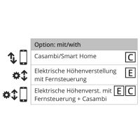 Top Light ZEN 600 E - schwarz matt