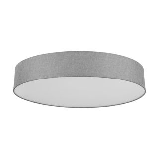 Romao-C LED Ø 76cm Leinen grau