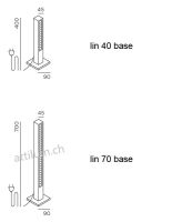 lin 70 base (Poller) schwarz