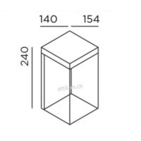 gic anthrazit mit Nr. und Coverblende