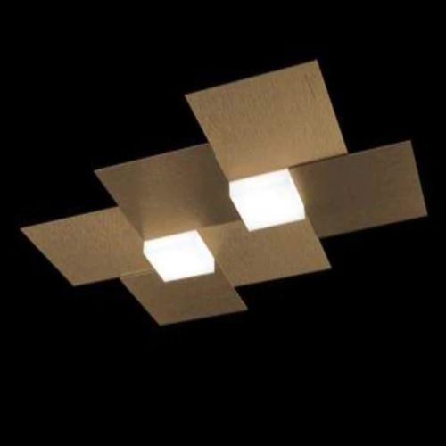 Creo LED 2fg. bronze gebürstet