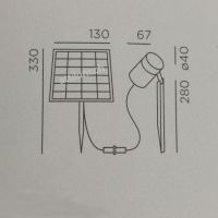 piek mini solar anthrazit