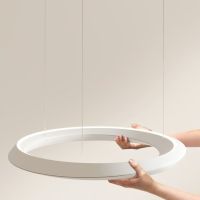Tidal Pendel mit Lift  - weiss-ws - 2700K