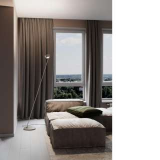 PUK! Pro 120 Floor Maxi I - nickel matt
