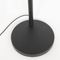 Bogenstehleuchte Sparkled 3fg schwarz matt