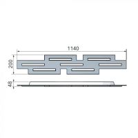 Fis 114 7fg. LED Alu