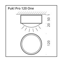 PUK! Pro ONE 120 - kupfer gebürstet