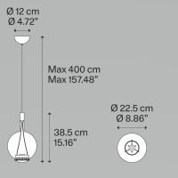 Sky-Fall Round M 2700K Smoke (Auswahl)