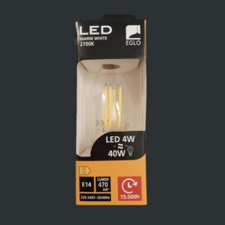 LED Kerze 4W klar