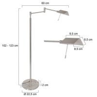 LED Leseleuchte Retina schwarz matt