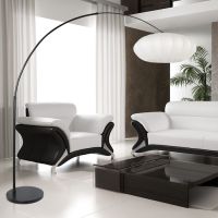 Bogenstehleuchte Sparkled light sz-matt