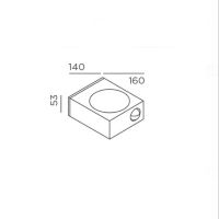Luci Control anthrazit 2700K