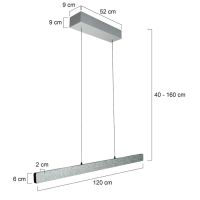 Pendel Fluxy 120 Lift - cracked Stahl