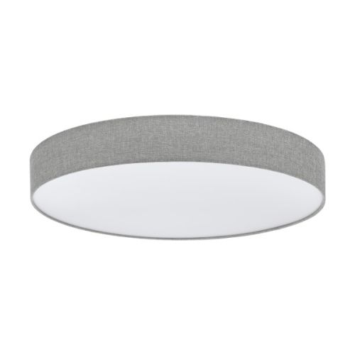 Romao LED Ø 76cm Leinen grau